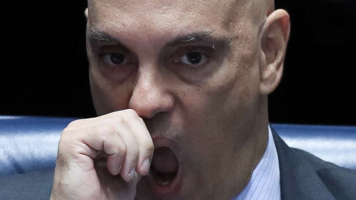Ministro Alexandre de Moraes do STF, responsável pela ordem de prisão no caso de vazamento de dados da Receita Federal.