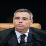 Ministro do STF André Mendonça discursando