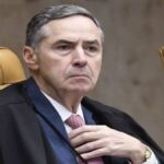 Luís Roberto Barroso, Alexandre de Moraes e Andrei Rodrigues, diretor da Polícia Federal