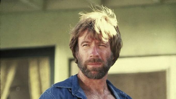 O ator Chuck Norris, lenda dos filmes de ação e figura conservadora, em imagem de arquivo.