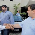 Fábio Luís Lula da Silva, o Lulinha, filho do presidente Lula, em evento público