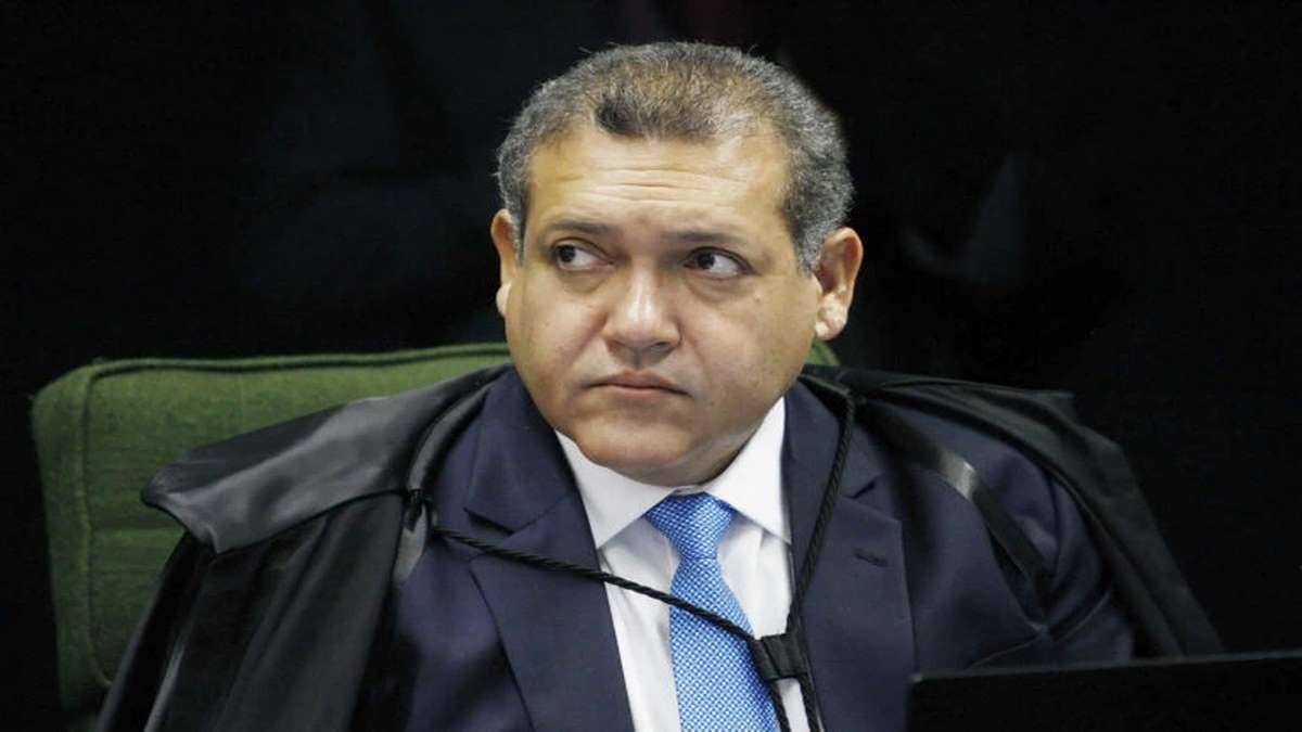 Ministro do STF Kássio Nunes Marques em sessão do Supremo Tribunal Federal
