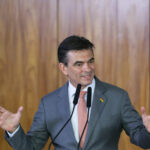 Presidente da Bolívia Rodrigo Paz e Luiz Inácio Lula da Silva durante encontro oficial no Palácio do Planalto