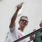 Romeu Zema discursa durante cerimônia de renúncia ao governo de Minas Gerais