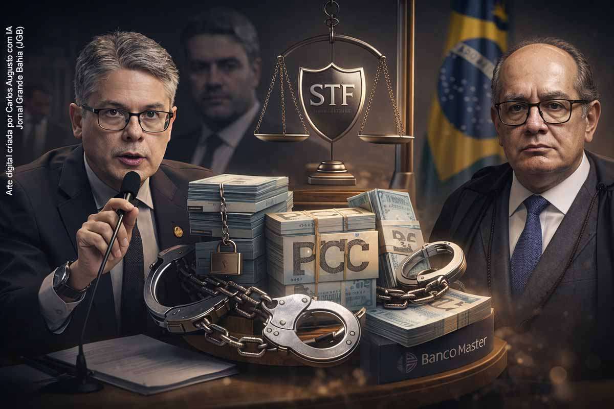 Senador Alessandro Vieira durante sessão da CPI do Crime Organizado no Senado Federal