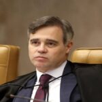 Ministro André Mendonça durante sessão no Supremo Tribunal Federal em Brasília