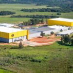 Fachada de farmacêutica em crise que busca R$ 450 milhões no mercado