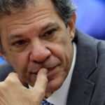 Fernando Haddad em agenda pública durante debate sobre a eleição em São Paulo