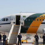 Aeronave da Força Aérea Brasileira usada no transporte oficial de autoridades em Brasília