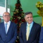 Gilmar Mendes em evento público no centro de debate sobre relação com empresa ligada ao Banco Master