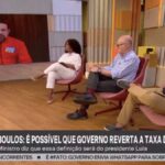 Guilherme Boulos durante fala pública em meio à repercussão sobre a taxa das blusinhas