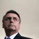 Jair Bolsonaro em imagem de arquivo durante agenda pública em Brasília