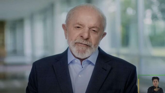 Luiz Inacio Lula da Silva durante agenda oficial em Brasilia