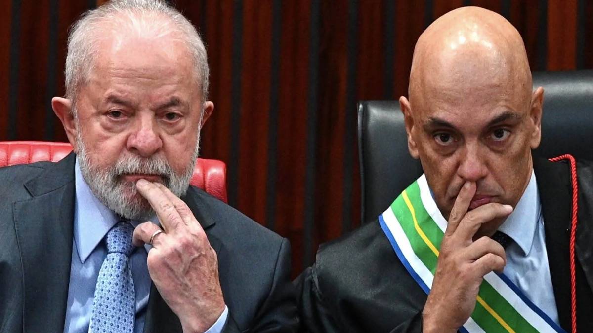 Lula e Alexandre de Moraes em meio a debate sobre declaração do caso Master