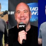 Elon Musk e Mark Zuckerberg em montagem sobre possível luta no UFC