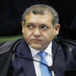 Ministro Nunes Marques do STF em sessão plenária — voo custeado por advogada ligada ao Banco Master