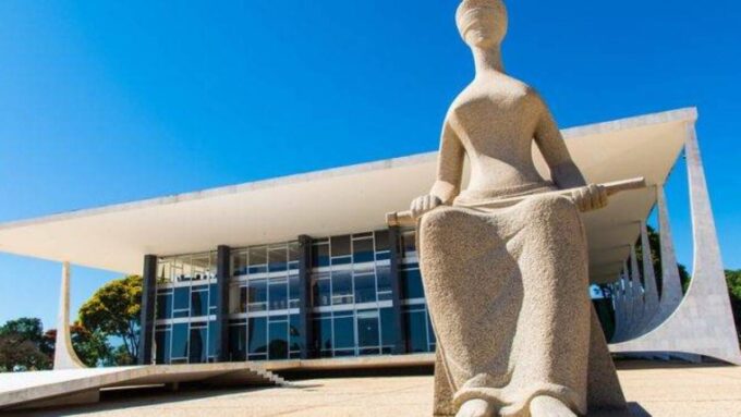 Fachada do Supremo Tribunal Federal em Brasília