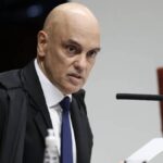 Alexandre de Moraes durante sessão do Supremo Tribunal Federal