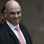 Alexandre de Moraes durante sessão no Supremo Tribunal Federal
