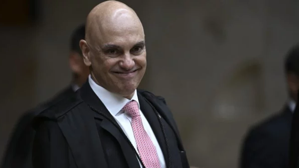 Alexandre de Moraes durante sessão no Supremo Tribunal Federal