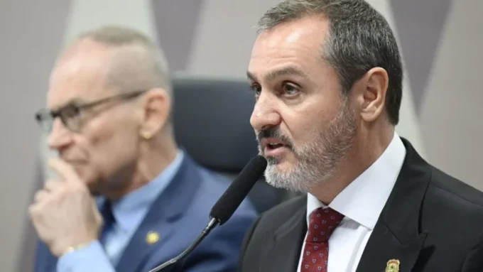 Andrei Rodrigues, diretor-geral da PF, durante evento oficial