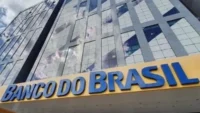 Fachada de agência do Banco do Brasil após divulgação do balanço trimestral
