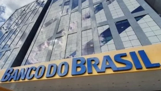 Fachada de agência do Banco do Brasil após divulgação do balanço trimestral