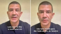 Douglas Ruas em reação a falas de Lula sobre deputados do Rio
