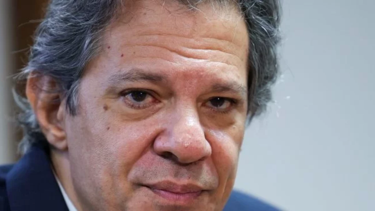 Fernando Haddad durante evento em São Paulo ao comentar pesquisa eleitoral
