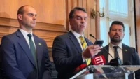 Flávio Bolsonaro após reunião com Donald Trump sobre PCC e Comando Vermelho