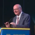 Geraldo Alckmin durante abertura da Marcha dos Prefeitos em Brasília