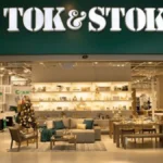 Fachada de loja da Tok&Stok após pedido de recuperação judicial do Grupo Toky