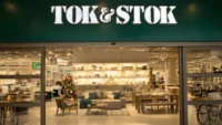 Fachada de loja da Tok&Stok após pedido de recuperação judicial do Grupo Toky