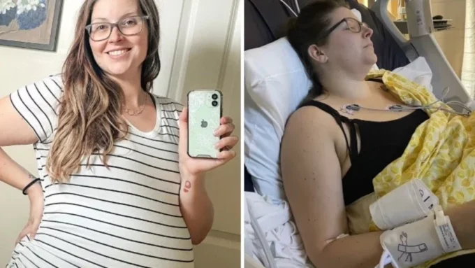 Jaycie Conley, mulher que sofreu AVCs após quiropraxia no pescoço
