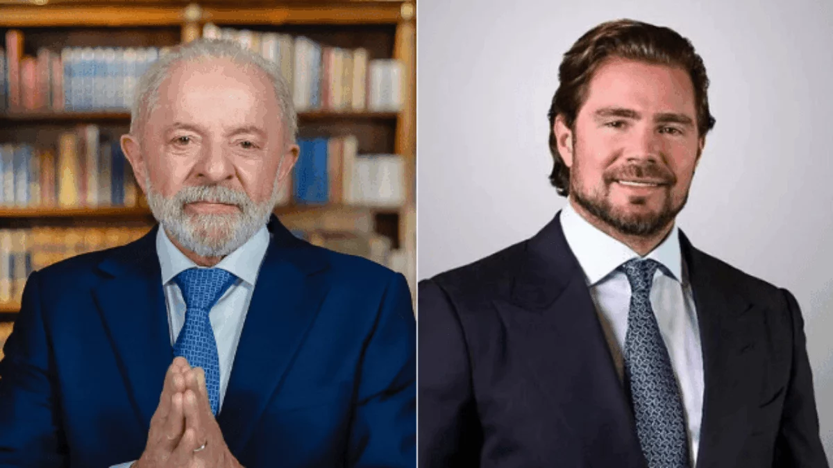 Lula e Daniel Vorcaro em contexto de reunião sobre o Banco Master
