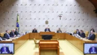Plenário do Supremo Tribunal Federal em sessão institucional