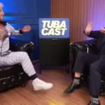 Wilian Brito, conhecido como Bruxo Malagueta, em episódio de debate no Tubacast