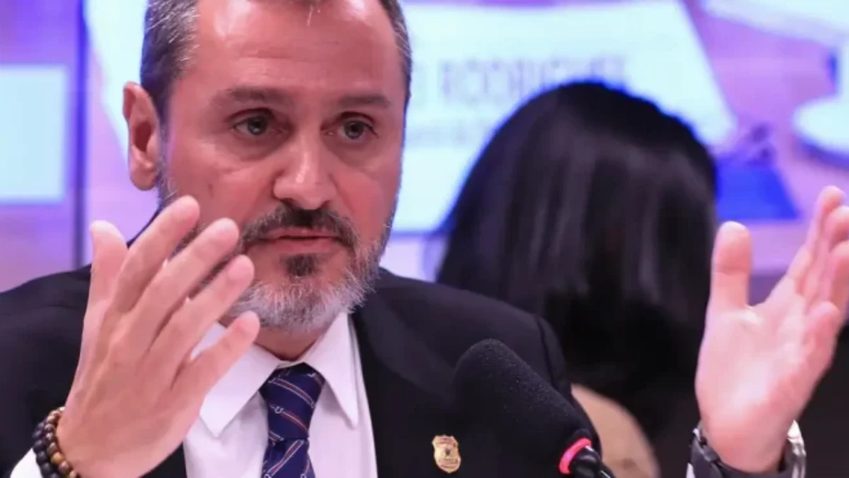 Diretor-geral da Polícia Federal, Andrei Rodrigues, durante audiência na Câmara dos Deputados