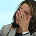 Primeira-dama Rosângela Lula da Silva, Janja, em evento oficial do governo federal