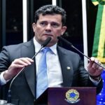 Sergio Moro durante agenda política no Paraná
