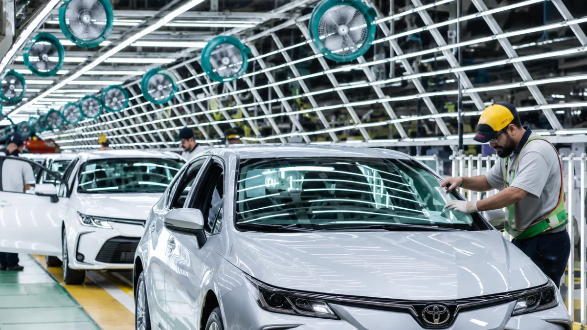 Fábrica da Toyota em Indaiatuba, no interior de São Paulo